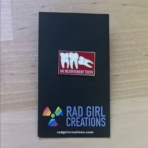 Rad Girl Creations Tooth Pin